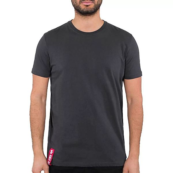 Alpha Industries Blood Chit Kurzärmeliges T-shirt L Iron Grey günstig online kaufen