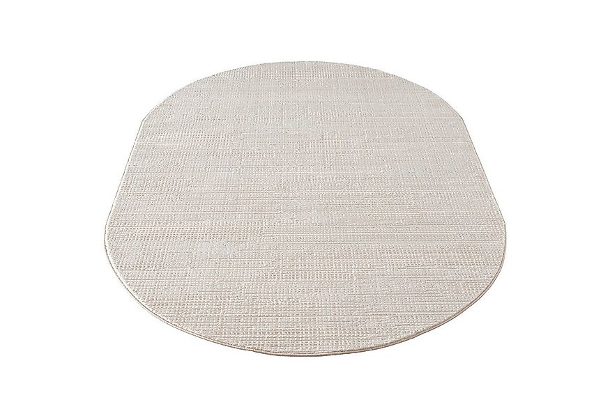 Carpetilla Designteppich Designer Wohnzimmer Teppich abstrakte Oval Musteru günstig online kaufen