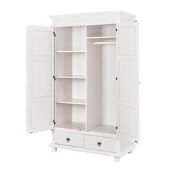 Inter Link Kleiderschrank Danz Massivholz Kleiderschrank günstig online kaufen