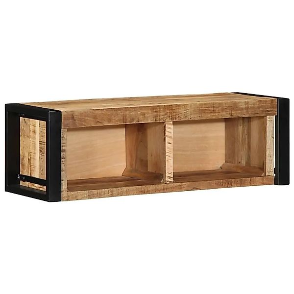 vidaXL TV-Schrank 80x30x25 cm Raues Massivholz Mango 4015933 günstig online kaufen