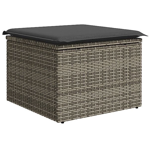 vidaXL Garten-Sofa-Set 9-Tlg Grau 3356284 günstig online kaufen