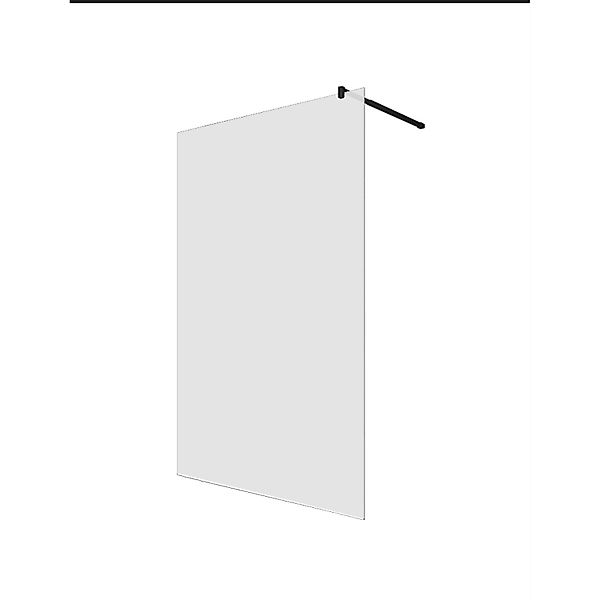 Glaszentrum Hagen 108x200cm Walk in Duschabtrennung Satiniert BK günstig online kaufen