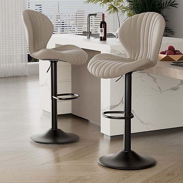 HawthyHome Barhocker Drehhocker, Höhenverstellbare Barstühle mit günstig online kaufen