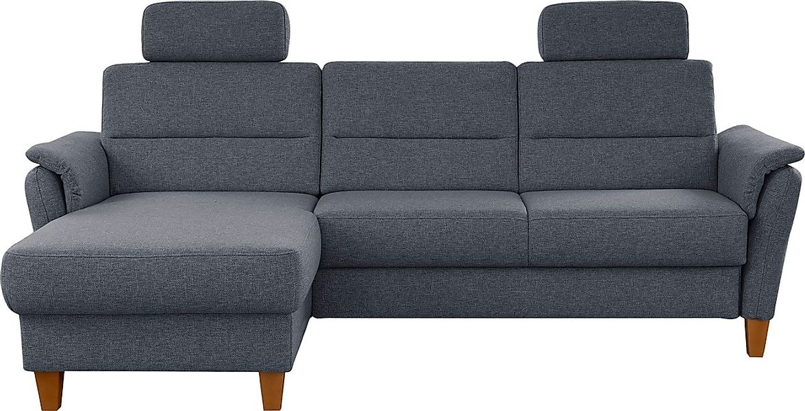 Home affaire Ecksofa »Palmera L-Form«, Federkern, wahlweise mit Bettfunktio günstig online kaufen