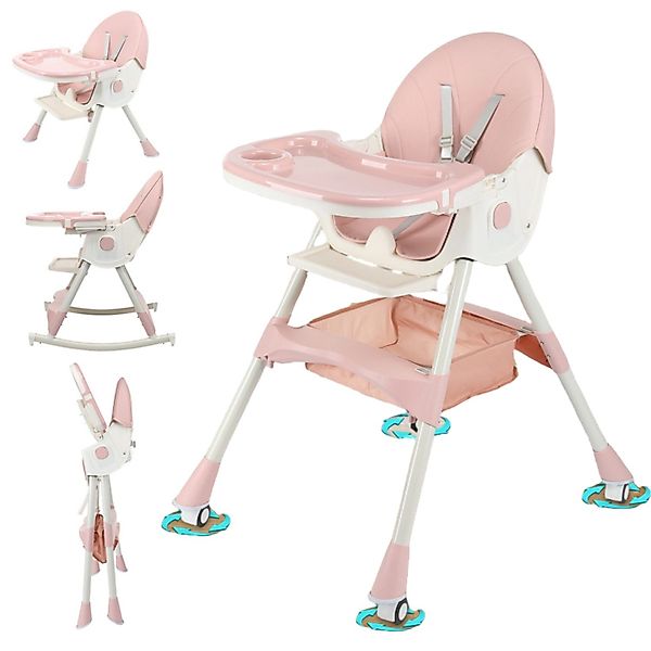 oyajia Kinderstuhl 3-in-1 Kinderstuhl, Kombistuhl, Babystuhl, günstig online kaufen