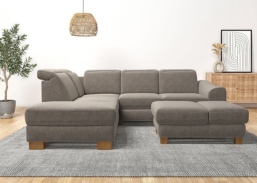 Home affaire Ecksofa Dundee L-Form, wahlweise günstig online kaufen