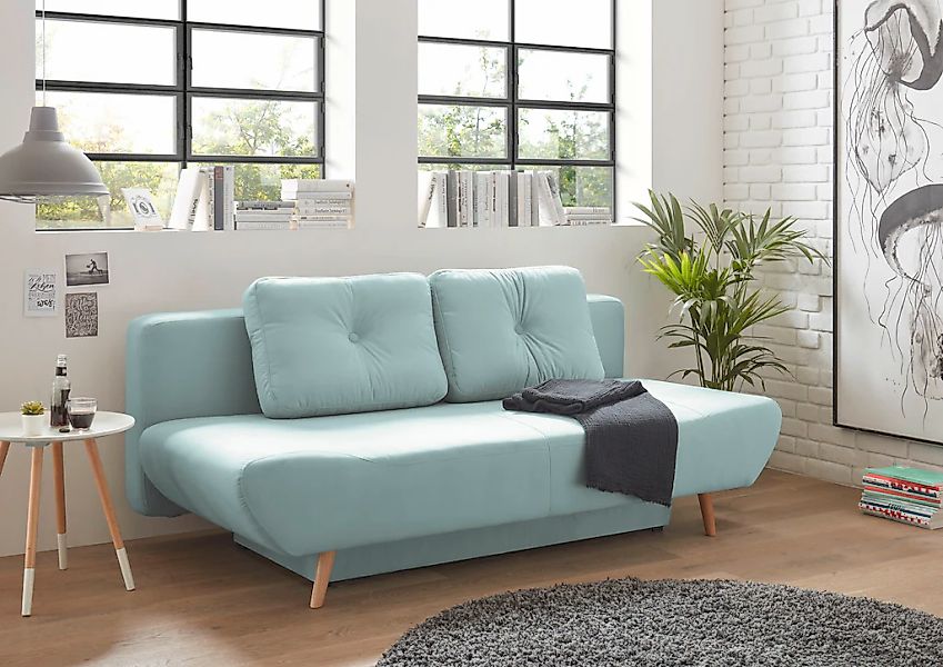 Home affaire Schlafsofa "Segmon" einfach in ein bequemes Bett umwandeln, in günstig online kaufen