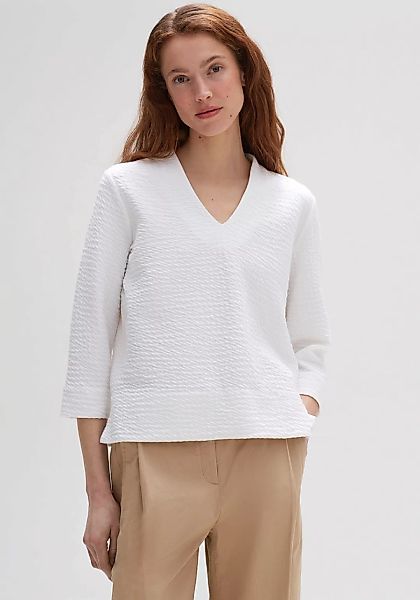 OPUS Sweatshirt "Ganila", mit geradem Ärmelabschluss günstig online kaufen