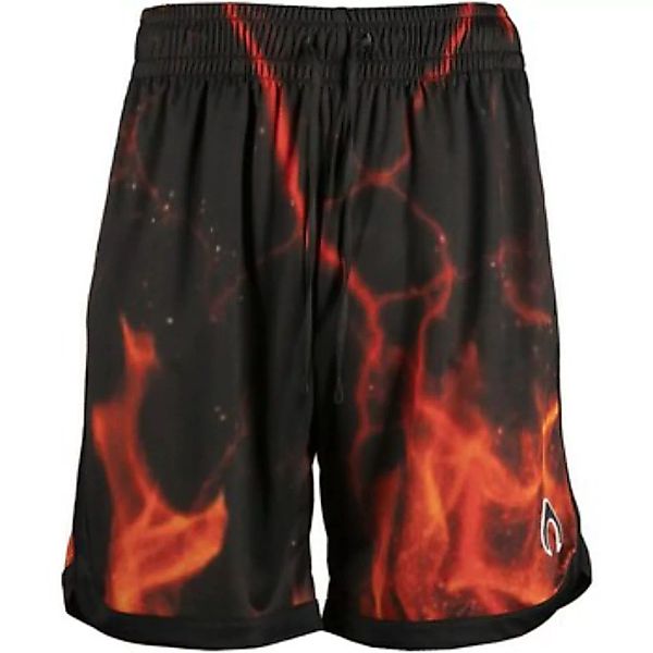 Nytrostar  Shorts Shorts With Flames Red Print günstig online kaufen