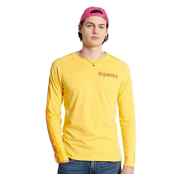 Superdry Core Logo Cali Raglan Langarm-t-shirt M Springs Yellow günstig online kaufen