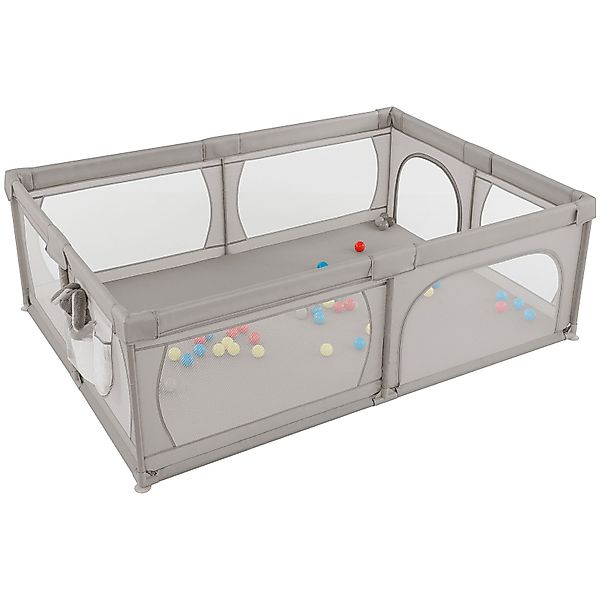 COSTWAY Laufstall Baby Laufgitter (2-tlg), mit günstig online kaufen