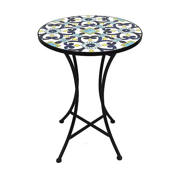 Moawo Mosaik Mosaiktisch Gartentisch Bistrotisch Tisch  60 x 70 cm günstig online kaufen