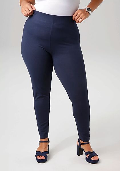 Aniston PLUS Leggings, aus elastischer Single Jersey-Qualität günstig online kaufen