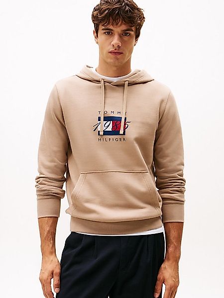 Tommy Hilfiger Kapuzensweatshirt LINEAR FLAG GRAPHIC Regular Fit, Hoodie, K günstig online kaufen
