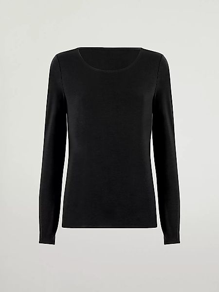 Wolford - Jersey Top Long Sleeves, Frau, black, Größe: M günstig online kaufen