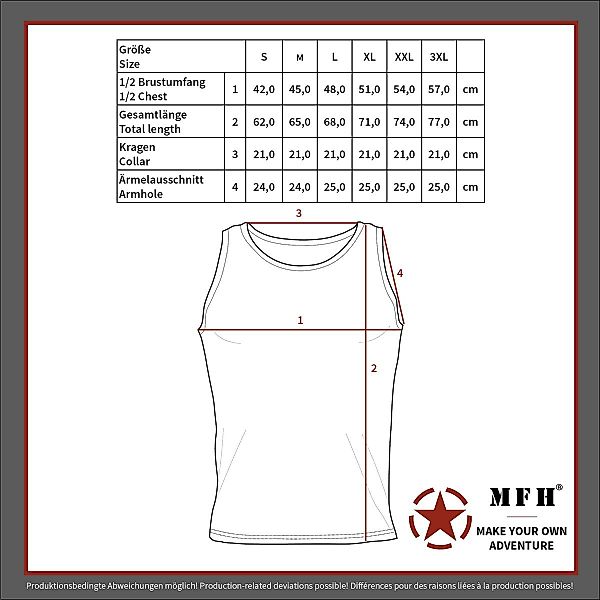 MFH Muskelshirt BW Tank-Top, mit Adler günstig online kaufen