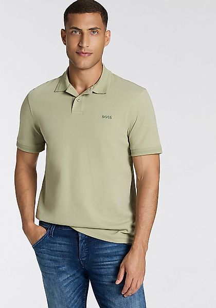 BOSS ORANGE Poloshirt Pe Interlock aus Baumwoll-Piqué mit Logo-Print Regula günstig online kaufen
