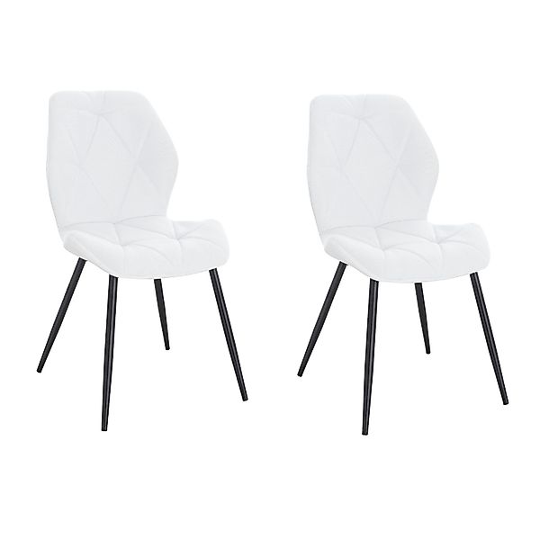 SVITA Esszimmerstuhl JAMIE (Set, 2 St), 2er Set, Küchenstühle, Stoffbezug, günstig online kaufen