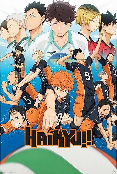 Poster Haikyu - Key Art - Manga Anime - Poster - 61x91,5 cm günstig online kaufen