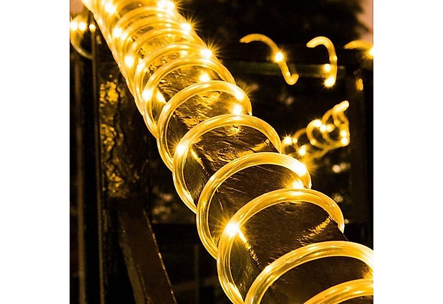 Rosnek LED-Lichterkette 5M 50LEDs, 8 Modi, batterie, für Balkon Camping Par günstig online kaufen
