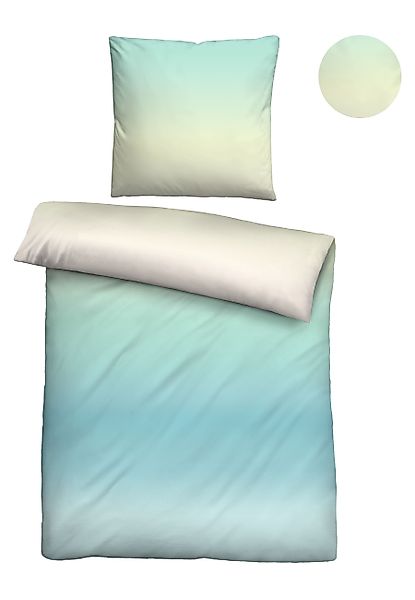 Biberna Bettwäsche "0025006" 2 tlg. absolut bügelfrei, 100% Baumwolle, mit günstig online kaufen