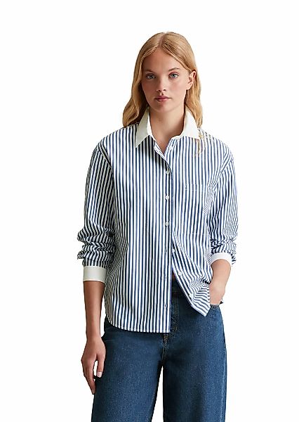 Marc OPolo DENIM Langarmbluse "aus Papertouch Popeline" günstig online kaufen