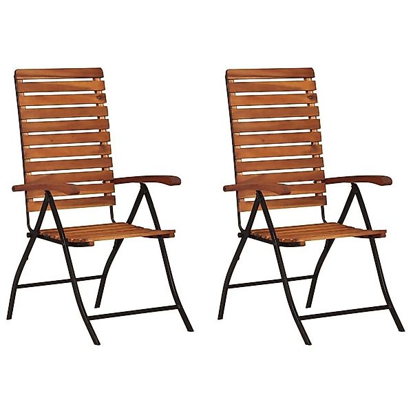 vidaXL Gartenstuhl Garten-Liegestühle 2 Stk. nholz günstig online kaufen