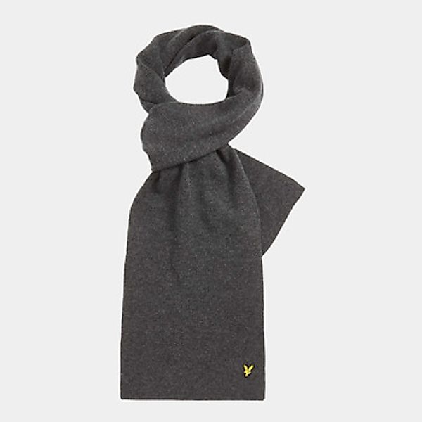 Lyle & Scott  Schal Lambswool ribbed scarf - charcoal marl günstig online kaufen