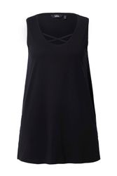 Ulla Popken Longtop Longtop Zierbänder A-Linie günstig online kaufen