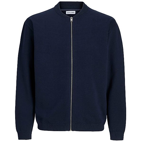 Jack&Jones Strickjacke aus Baumwolle Farbe marine Größe: 5XL günstig online kaufen