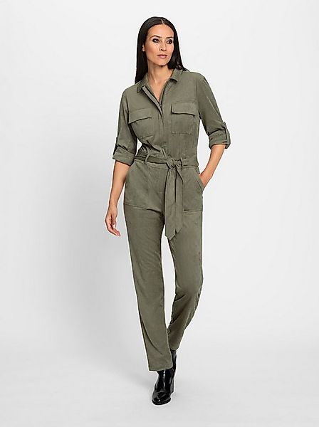 heine Jumpsuit Overall Langarm Innenbeinlänge ca. 76 cm günstig online kaufen