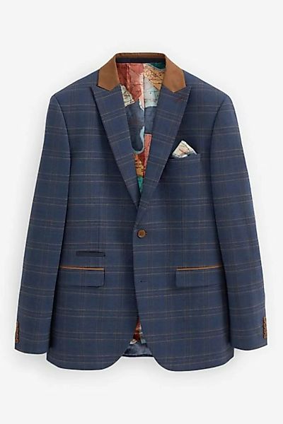 Next Jackenblazer Karierter Anzug im Tailored Fit: Sakko (1-tlg) günstig online kaufen