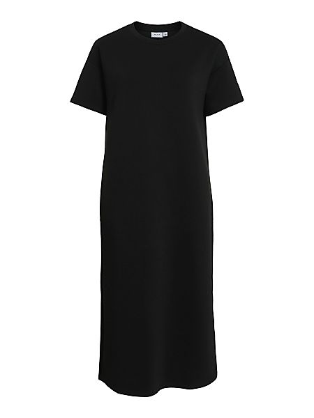 Vila Shirtkleid Minimalistisches Design mit Rundhals günstig online kaufen
