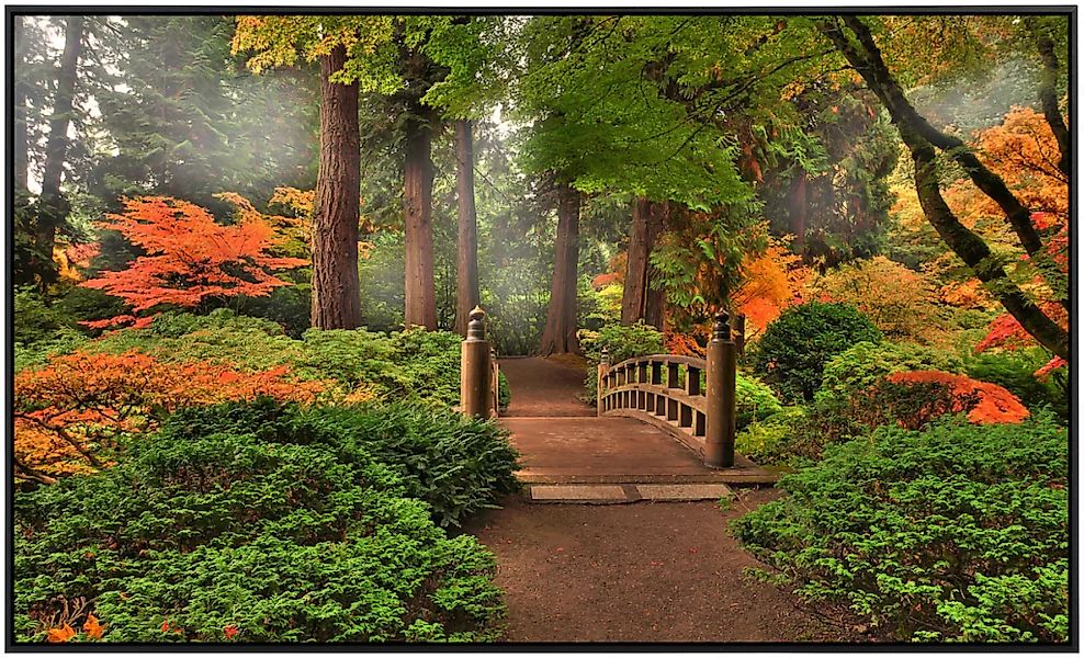 Papermoon Infrarotheizung »japanischer Garten«, sehr angenehme Strahlungswä günstig online kaufen
