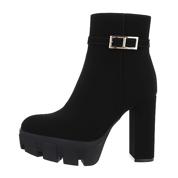 Ital-Design Damen Party & Clubwear Plateaustiefelette günstig online kaufen
