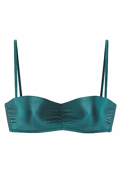 Copenhagen Studios Bandeau-Bikini-Top "Manon", aus glänzendem Material günstig online kaufen