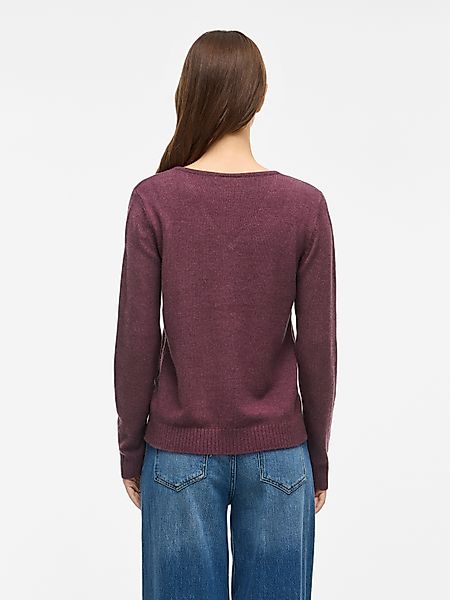 Vila V-Ausschnitt-Pullover VIRIL V-NECK L/S KNIT günstig online kaufen