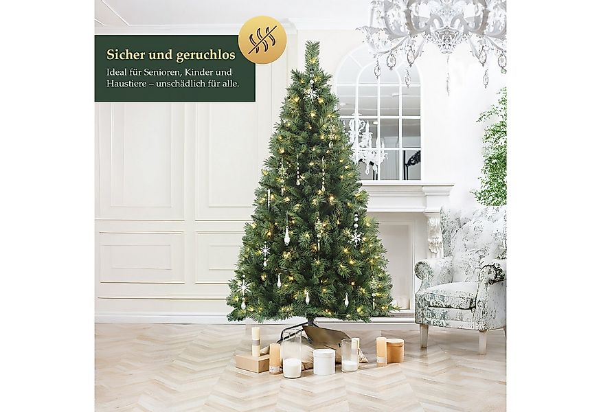 Salcar Künstlicher Weihnachtsbaum Künstlicher Weihnachtsbaum mit Beleuchtun günstig online kaufen