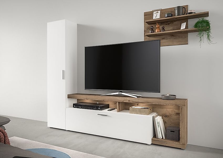 INOSIGN Wohnwand Kryss, Breite 218cm, besteht günstig online kaufen