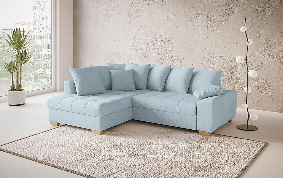 Mr. Couch Ecksofa »Nikita II, L-Form« Wahlweise mit Bettfunktion, Bettkaste günstig online kaufen