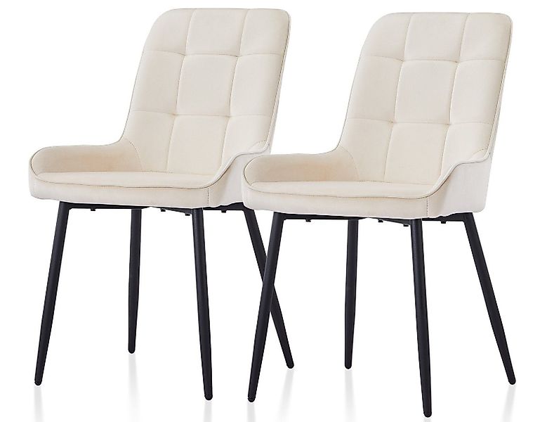 Ofcasa Esszimmerstuhl Polsterstuhl (2er Set), Samt günstig online kaufen