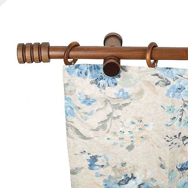 SN DECO GROUP Gardinenstange "Pisa" 1 läufig-läufig Fixmaß 28 mm, Holz, ver günstig online kaufen