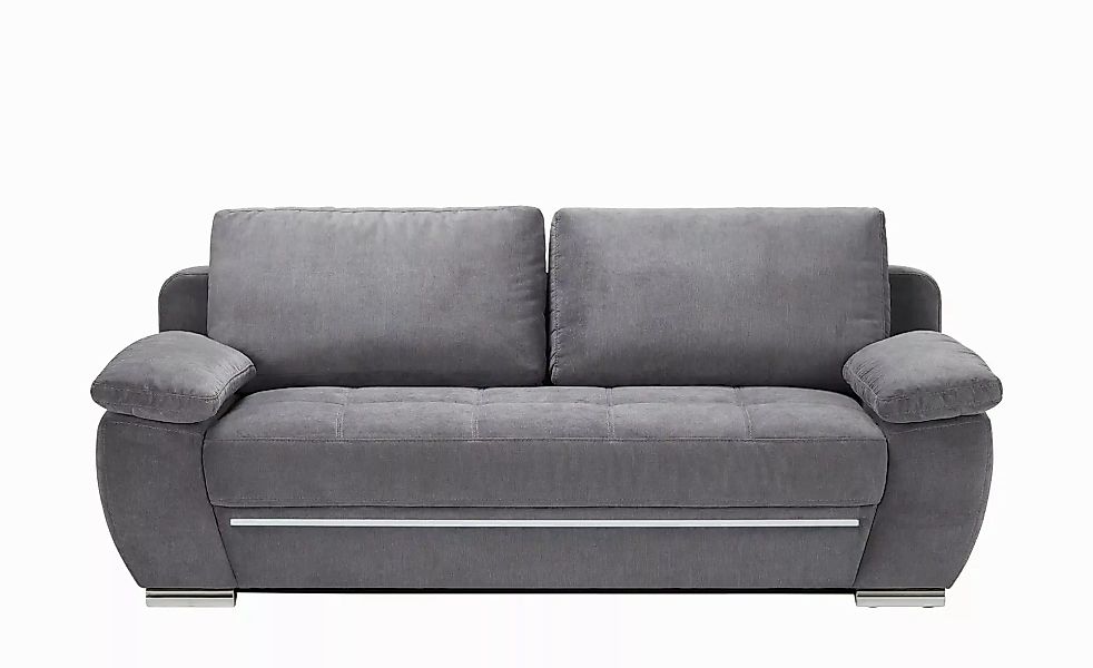 bobb Schlafsofa  Farella LED ¦ grau ¦ Maße (cm): B: 209 H: 88 T: 104 Polste günstig online kaufen