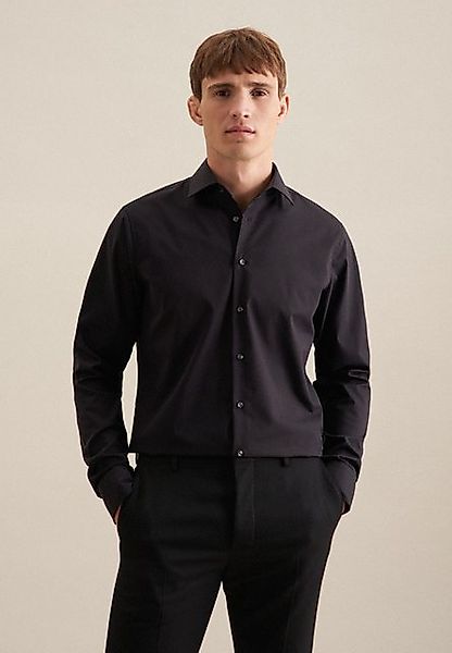 seidensticker Businesshemd "Schwarze Rose", Shaped Kentkragen Uni günstig online kaufen