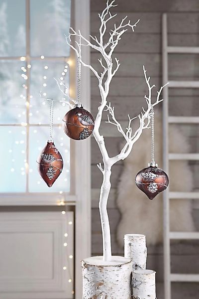 Winterliche Kunstpflanze Weihnachtsdeko Zweig, my home, günstig online kaufen