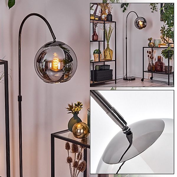 hofstein Stehlampe Stehlampe aus Metall/Glas in günstig online kaufen