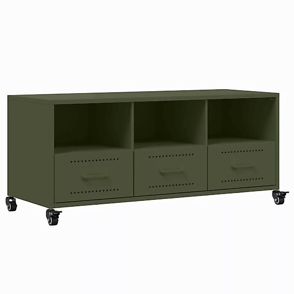 vidaXL TV-Schrank TV-Schrank Olivgrün 100,5x39x43,5 cm günstig online kaufen