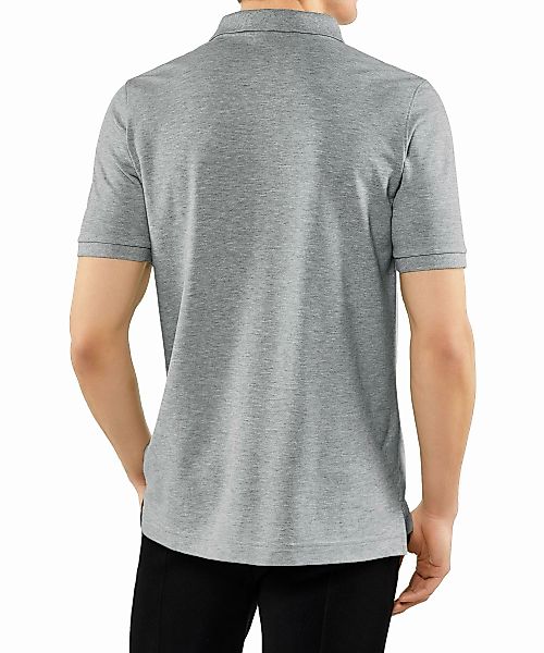 FALKE Polo Shirt Polo, Herren, XL, Grau, Struktur, Baumwolle, 62101-340005 günstig online kaufen