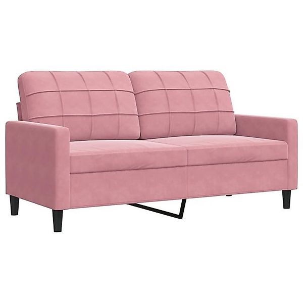 vidaXL Sofa, 2-Sitzer-Sofa Gelb 140 cm Samt günstig online kaufen