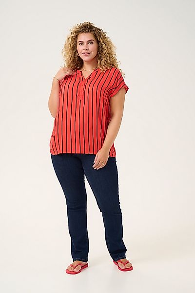 KAFFE Curve Kurzarmbluse Ärmellose Bluse KCsida günstig online kaufen